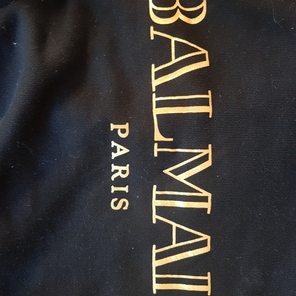Balmain crewneck neck kids unisex
